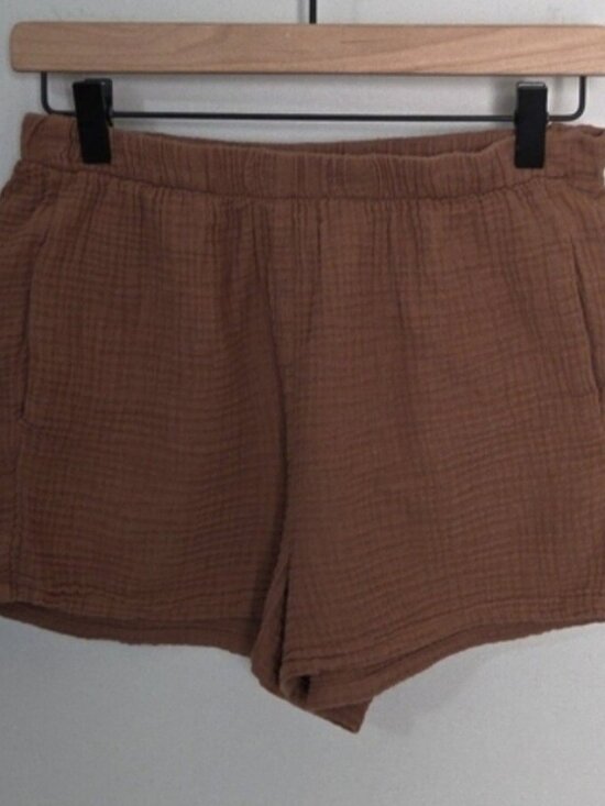 Pants - Shorts Tan Brown